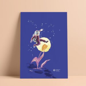 L’Astronaute - Illustration printemps - Été